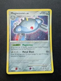 NM Pokemon Magnezone Holo Card 8/130 Diamond & Pearl - Image 1