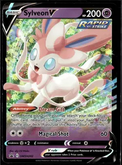Sylveon V - Promo SWSH: Sword & Shield Promo Cards SWSH202 LP - Image 1