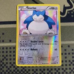 Pokemon Snorlax 109/149 Boundaries Crossed Reverse Holo Uncommon 2012 Card - Image 1