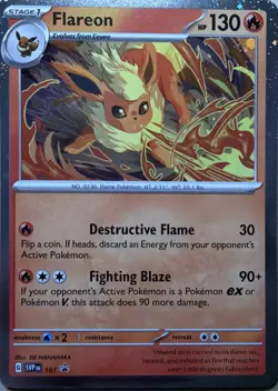 Flareon - (Cosmos Holo) Holo Promo SV: Scarlet & Violet Promo Cards 167 NM - Image 1