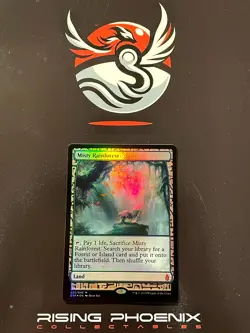 Rising Phoenix Mtg Foresta Pluviale Nebbiosa-Misty Rainforest Exc Eng Foil #0147 - Image 1
