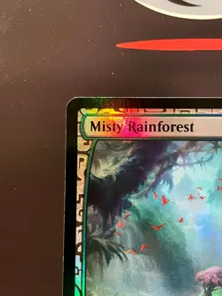 Rising Phoenix Mtg Foresta Pluviale Nebbiosa-Misty Rainforest Exc Eng Foil #0147 - Image 2