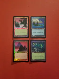 MAGIC THE GATHERING ARENA LEAGUE FOIL PROMO CARD LOT 4 DIFERENT - URZA'S SAGA - Image 1