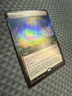MTG Blast Zone #369 Foil Extended Art Rare The Brothers’ War (BRO) - Image 2