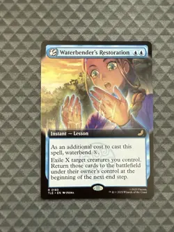 MTG Waterbender’s Restoration #0183 Ext. R Avatar: The Last Airbender: E-L (TLE) - Image 1