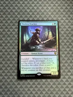 MTG Tireless Tracker #0219 Foil Rare Innistrad Remastered (INR) - Image 1