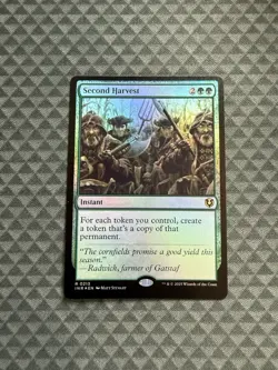 MTG Second Harvest #0213 Foil Rare Innistrad Remastered (INR) - Image 1