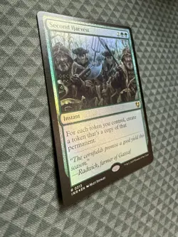 MTG Second Harvest #0213 Foil Rare Innistrad Remastered (INR) - Image 3