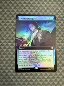 MTG Spirit Water Revival #0370 Foil Ex. Art R Avatar: The Last Airbender (TLA) - Image 1