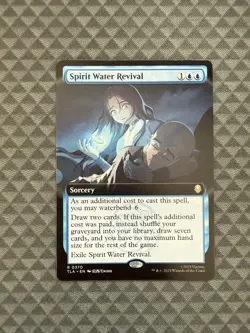MTG Spirit Water Revival #0370 Ext. Art Rare Avatar: The Last Airbender (TLA) - Image 1