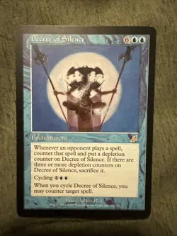 Decree of Silence - Scourge - MTG - Magic the Gathering - LP - Image 1
