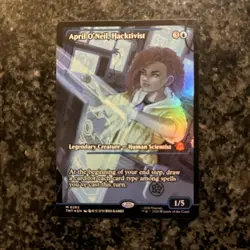 April O'Neil, Hacktivist (0282) (Showcase) Teenage Mutant Ninja Turtles Foil - Image 1