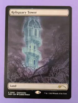 MTG Magic: MagicFest CommandFest: Reliquary Tower #0001 Promo - NM - Image 1