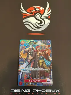 Rising Phoenix One Piece - Kid & Killer EB01-003 Holo NM Jap #0181 - Image 1