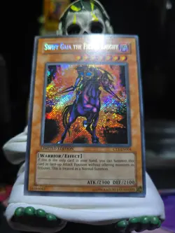 Swift Gaia the Fierce Knight Limited Edition Holofoil CTI - En004 Yu-Gi-Oh - Image 5