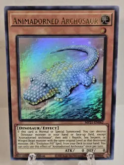 Animadorned Archosaur MP21-EN062 2021 1st Edition Yugioh - Image 1
