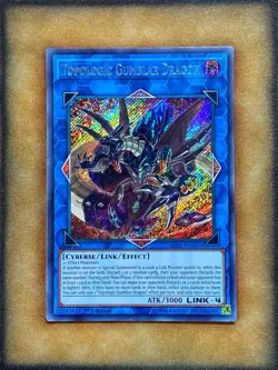 Yugioh Topologic Gumblar Dragon BLRR-EN043 Secret Rare 1st Ed NM - Image 1