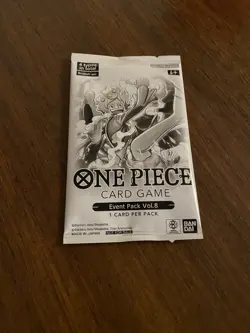 One Piece TCG Event Pack Vol. 8 - 1x - 1 Card Promo Pack - English - SEALED - Image 1