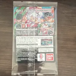 One Piece CCG Monkey D. Luffy US Voyage Promo Bandai Namco P-055 5000 Power - Image 2