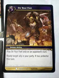 World of Warcraft TCG Cards 2006 X 7 - Crazy Igvand- Vanquish- Creeping Shadow - Image 5