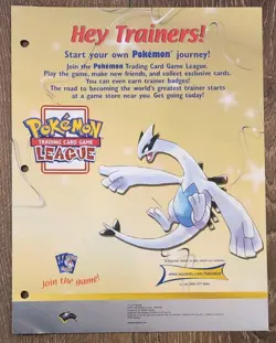 2001 Vintage Pokemon Southern Islands NO CARDS Binder Only With Sleeve / Insert - Image 5