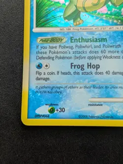 M/NM Pokemon Politoed Holo Card 12/146 Legends Awakened - Image 4