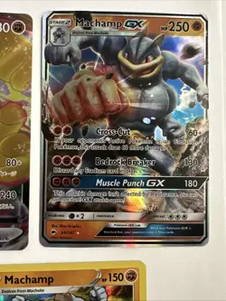Pokemon MACHAMP 5 Card Lot ~ V holo GX Vmax Japanese - Image 4