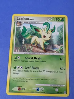 Leafeon - 24/100 - Rare Majestic Dawn - Pokemon Card - LP - Image 1