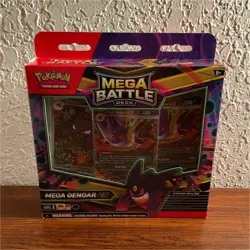 Pokemon Mega Battle Deck Mega Gengar ex & Haunter Foil Cards 60-Card Set English - Image 1