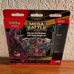 Pokemon Mega Battle Deck Mega Gengar ex & Haunter Foil Cards 60-Card Set English - Image 2