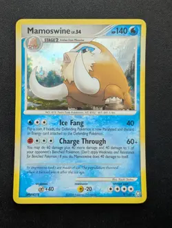 M/NM Pokemon Mamoswine Holo Card 9/146 Legends Awakened - Image 1