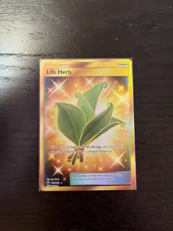 Life Herb - 180/168 - Full Art Gold Rare Celestial Storm - Pokemon Card - NM - Image 1