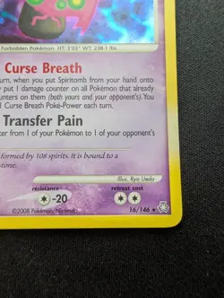 M/NM Pokemon Spiritomb Holo Card 16/146 Legends Awakened - Image 5