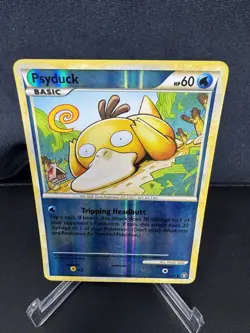 Pokemon TCG Reverse Holo Psyduck Card 74/102 - Image 1
