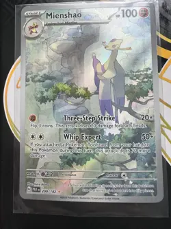 Pokemon Mienshao 200/182 SV04: Paradox Rift Illustration Rare Holo Card - Image 1