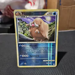 Piloswine Pokemon TCG Triumphant Reverse Holo Uncommon Card #48/102 - Image 1