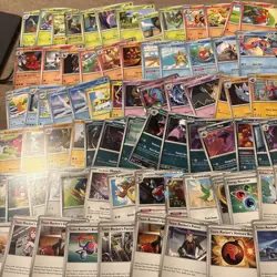 pokemon destined rivals part complete 75 Cards Holos Rare No Duplicates Lot 4 - Image 1