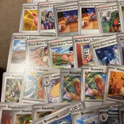 Joblot 100+ Prismatic Evolutions Pokemon Cards No Duplicates Holos Rare - Lot 2 - Image 5
