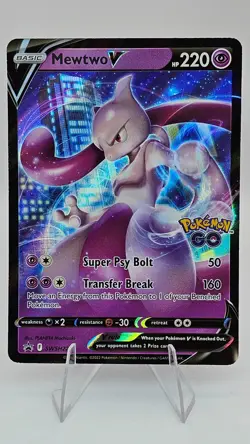 Mewtwo V - SWSH223 - SWSH: Sword & Shield Promo Cards (SWSD) - Image 1