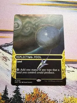 Near Mint, English - 1 x MTG Reflecting Pool (0036) - Borderless Edge of Eternit - Image 1