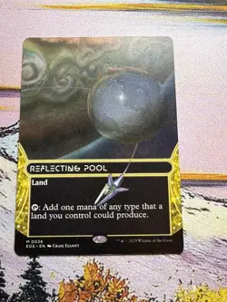 Near Mint, English - 1 x MTG Reflecting Pool (0036) - Borderless Edge of Eternit - Image 5