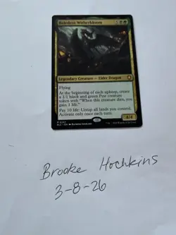 Magic The Gathering Beledros Witherbloom Commander: Bloomburrow Regular - Image 2