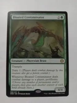 MTG Bloated Contaminator (159/530) Phyrexia All Will Be One LP - Image 1