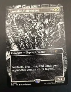 Loxodon Gatekeeper (2354) Secret Lair Drop MTG Regular Near Mint - Image 1
