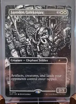 Loxodon Gatekeeper (2354) Secret Lair Drop MTG Regular Near Mint - Image 3