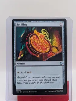 Sol Ring #59 Magic Teenage Mutant Ninja Turtles Commander Regular - Image 1