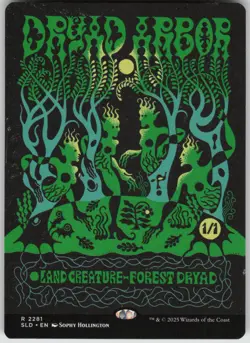 MTG Dryad Arbor Normal NM Secret Lair Drop Series Magic 2281 - Image 1