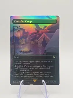 Chocobo Camp (Borderless) Commander: Final Fantasy Foil - Image 1