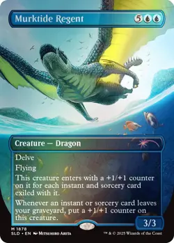 Murktide Regent (Rainbow Foil) (1878) (Foil) [Secret Lair Drop Series] - Image 1