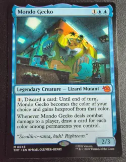 MTG Mondo Gecko, NM/Unplayed, TMNT - Image 1